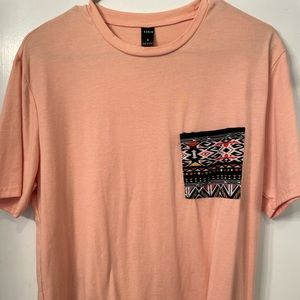 SHEIN Men’s Short Sleeve Pocket T-Shirt